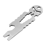 LemonBest Key Tool Multi-Tool Beer Bottle Opener /6 Specification Wrench /Crowbar/Key Chain/Nail Device /Screwdriver Can Gadgets